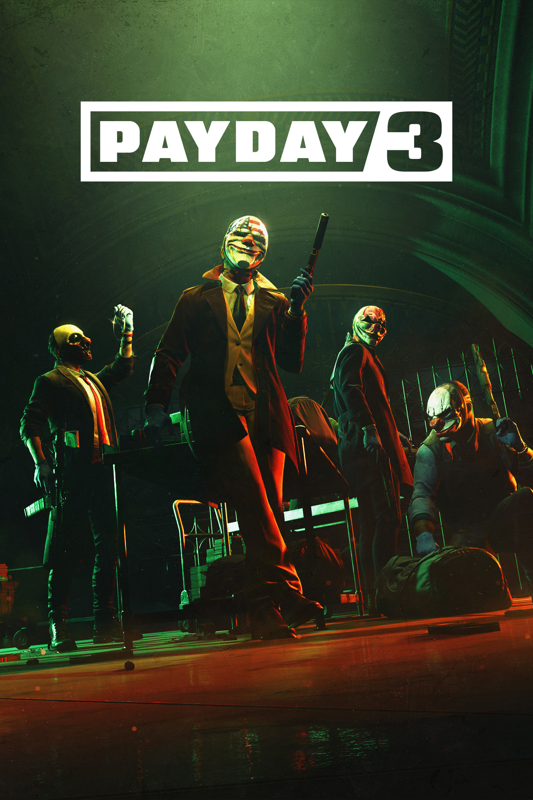 Payday 3 box art for Xbox Series X